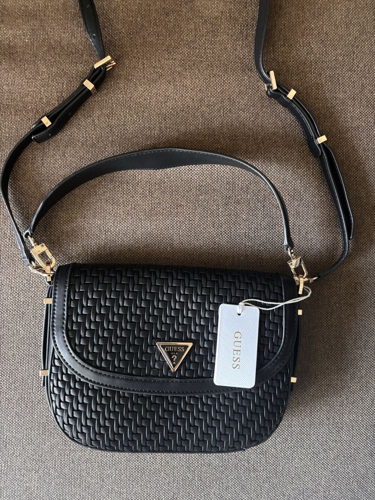 Geanta neagra originala Guess - noua, cu eticheta