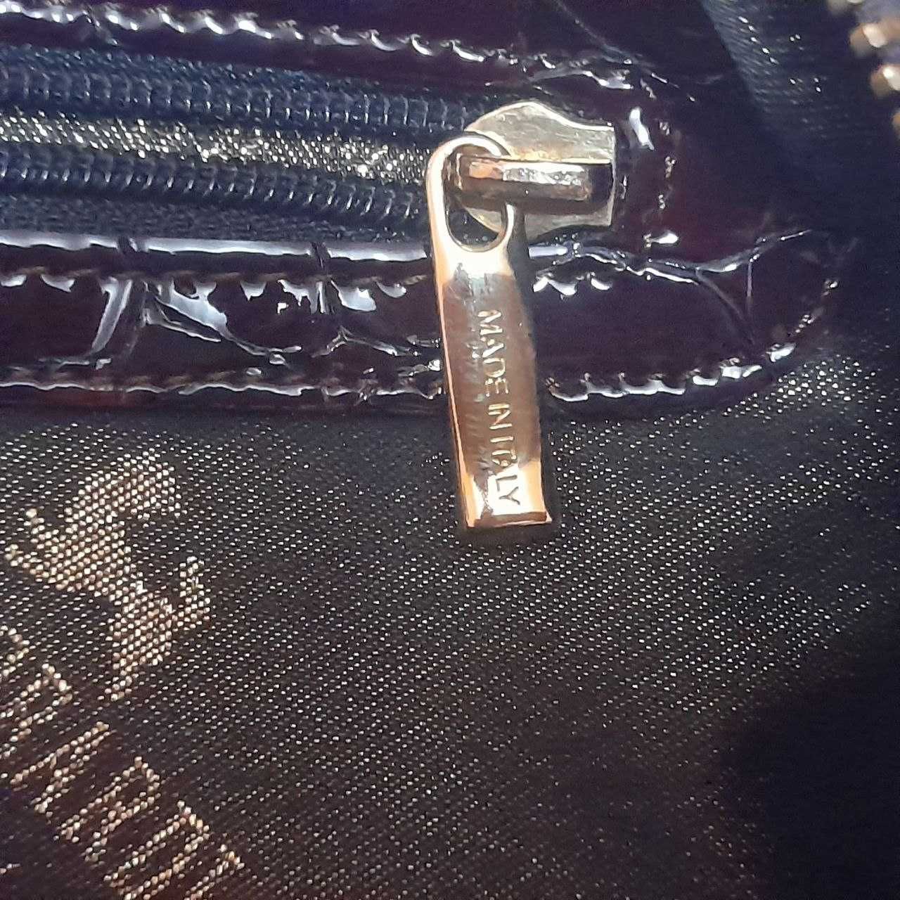 Gianfranco Ferre  замшевая / Longobardi лаковая сумка / Made in Italy