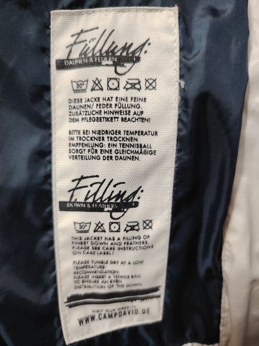 Geaca groasa cu puf Camp David,glugă detașabilă,XL