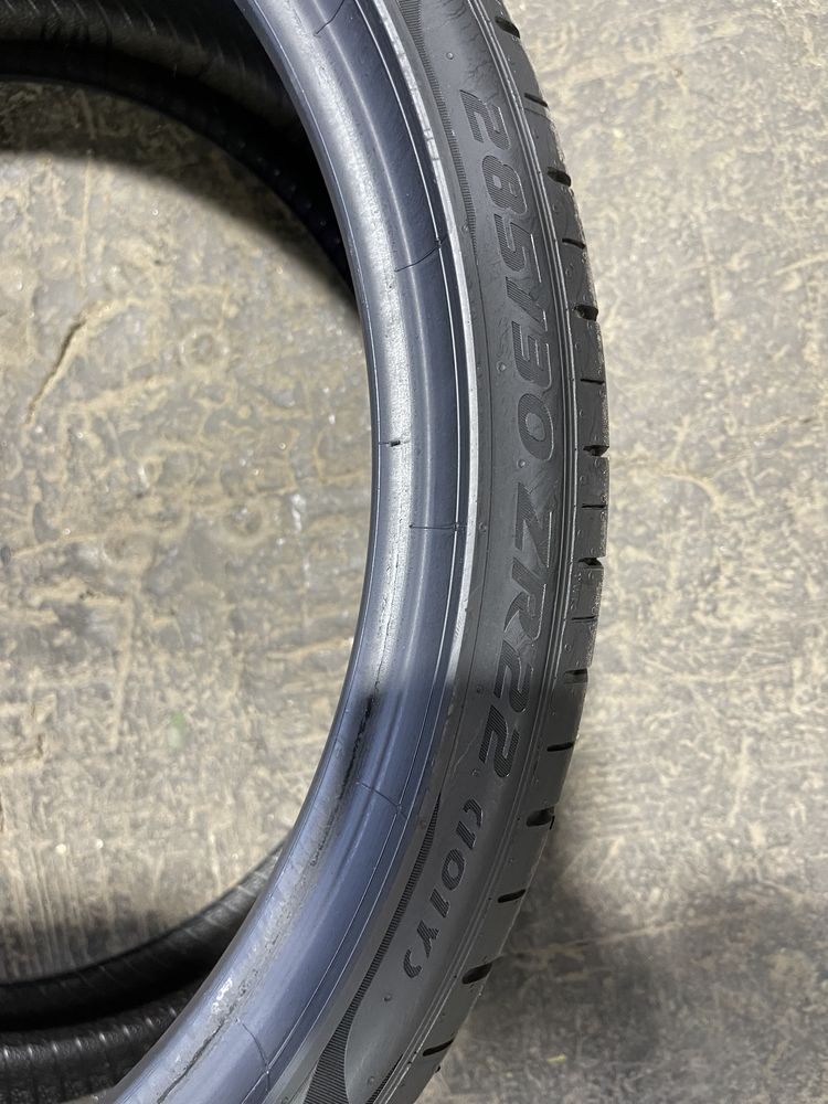 2 anvelope de vara Pirelli 285/30/22