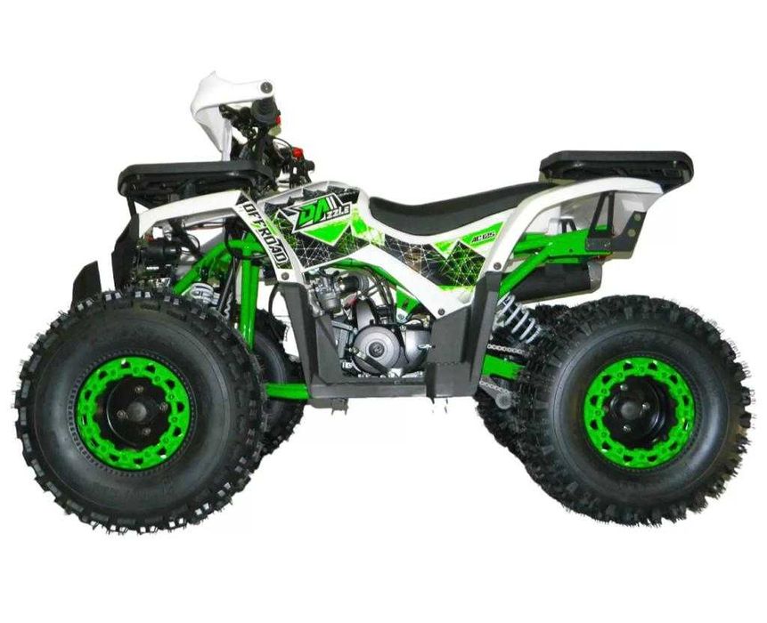 ATV 125 cc Model Nou Hunter Sasiu Ranforsat Roti pe 8 Garantie 12 Luni