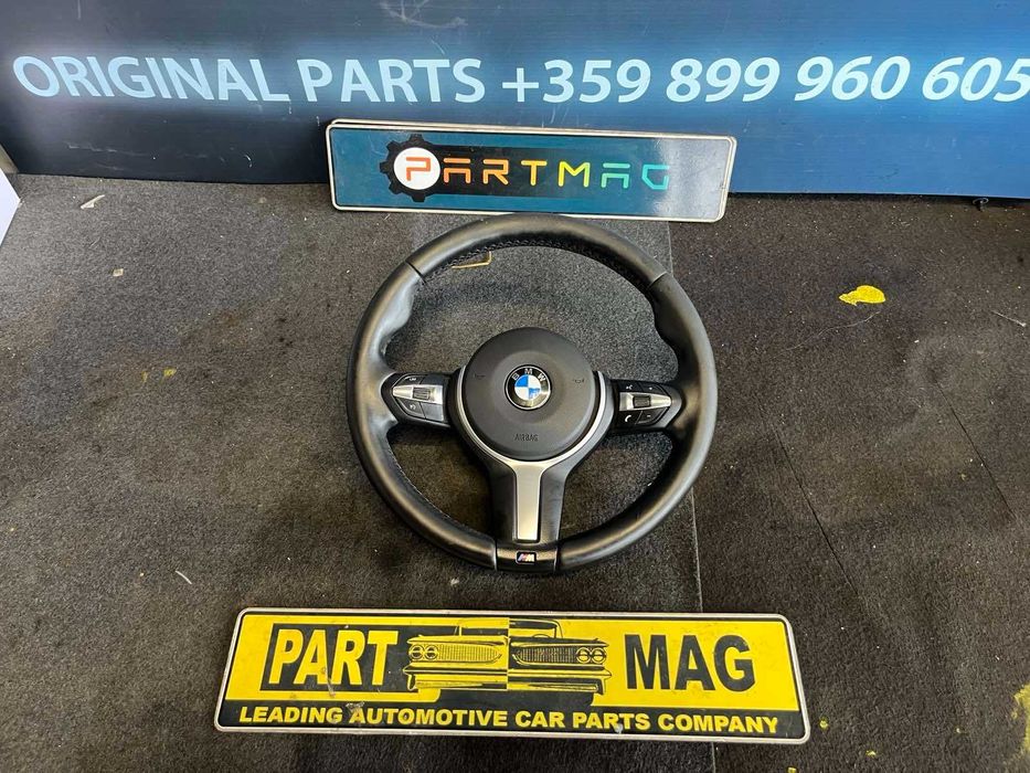 ТОП! М ВОЛАН BMW F30 F20 f10 М кормило БМВ кожен мулти 3 серия