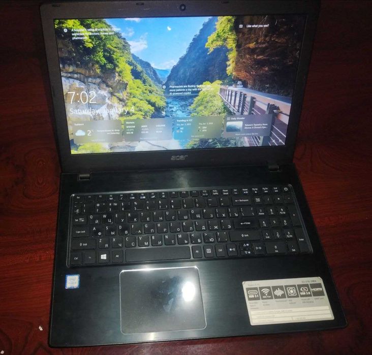 Acer  aspire  E15