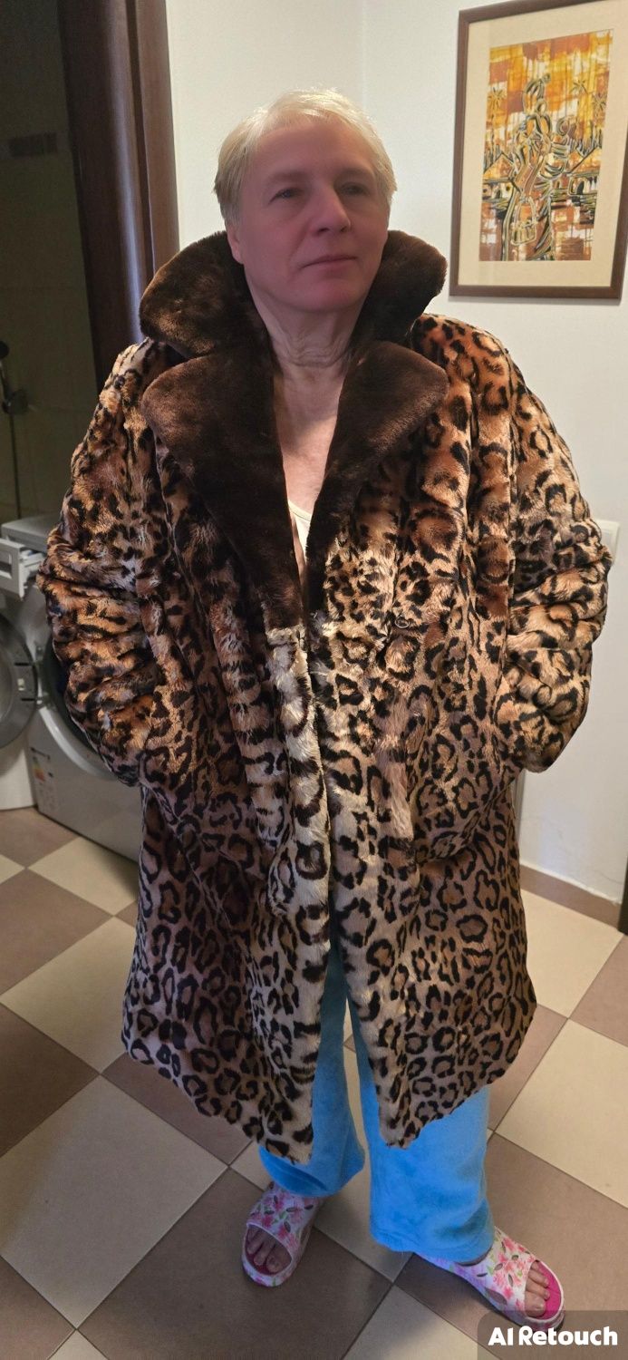 De Vânzare Cojoc Animal Print (Blana Naturala)