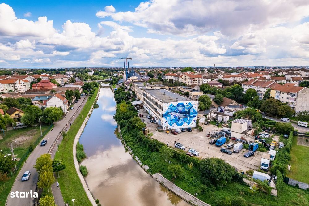 Clădire malul Râului Bega zona Fabric