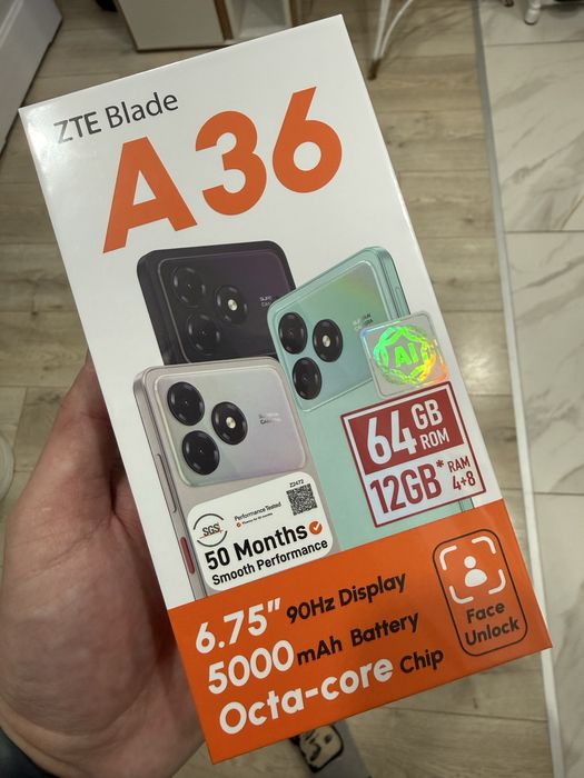 Новый смартфон ZTE