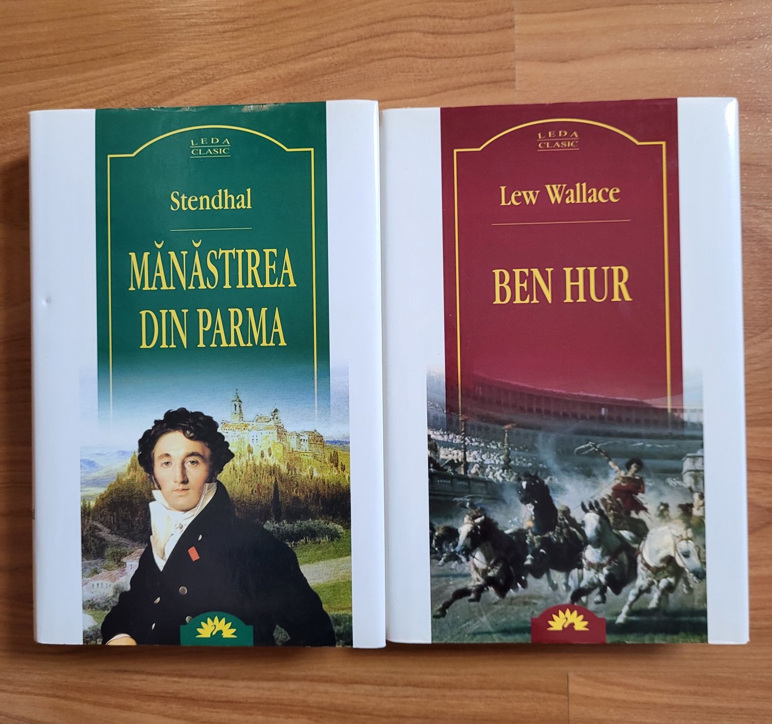 Romane (editie lux) Manastirea din Parma-Stendhal,Ben Hur-Lew Wallace