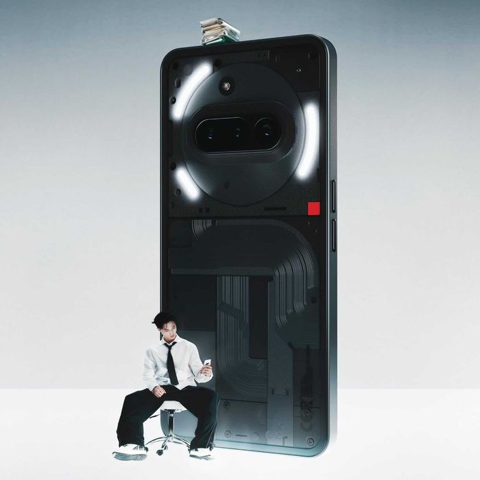 Нов Nothing Phone (3a) 128GB Черен Уникален Дизайн