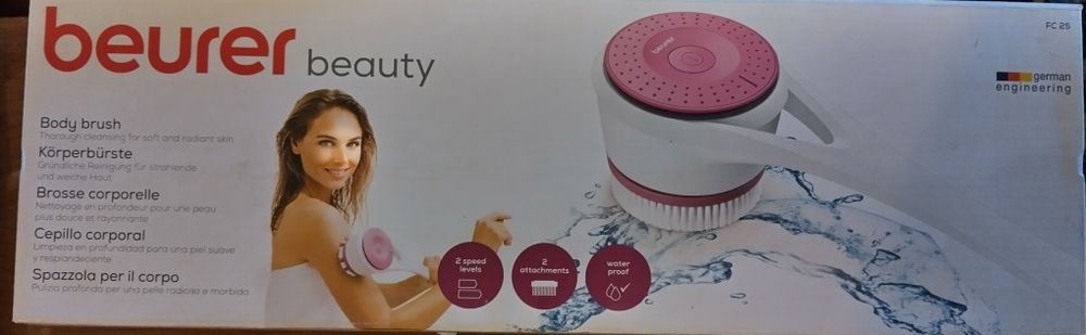 Perie electrică pentru masat și curățat pielea - nouă, sigilată