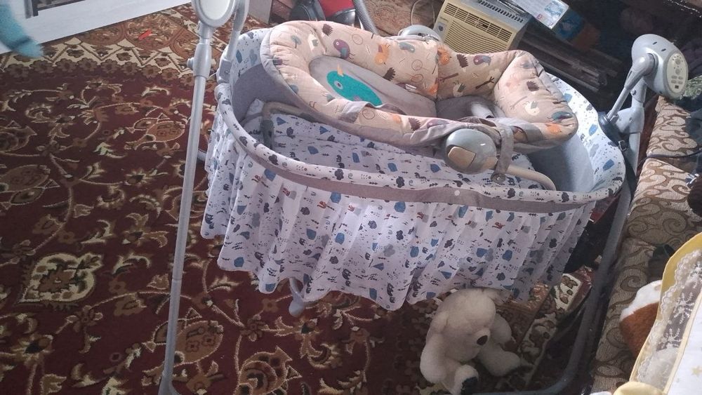 Электронные качели детский