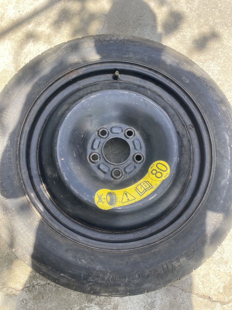 Roata Rezervă Slim 125/85 R16 , 5x108 ( Ford )