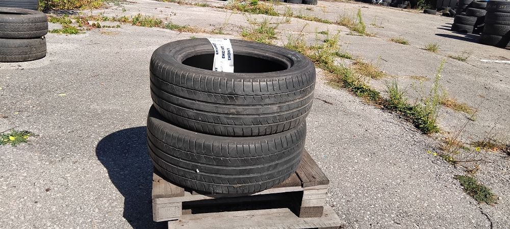 Гуми 215 55 16 Мишелин Michelin 2 броя. Нов внос. Не са нови!