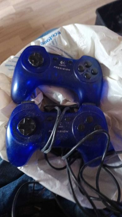 Controller PC Logitech Precision G-UG15, USB, Albastru