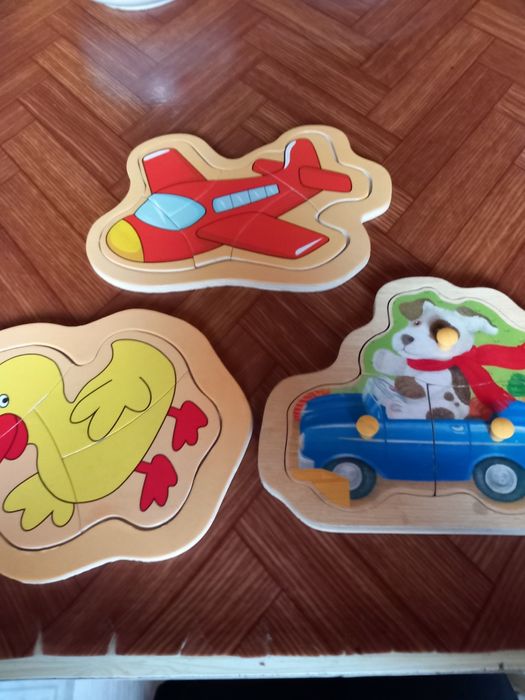 Детски дървени пъзели