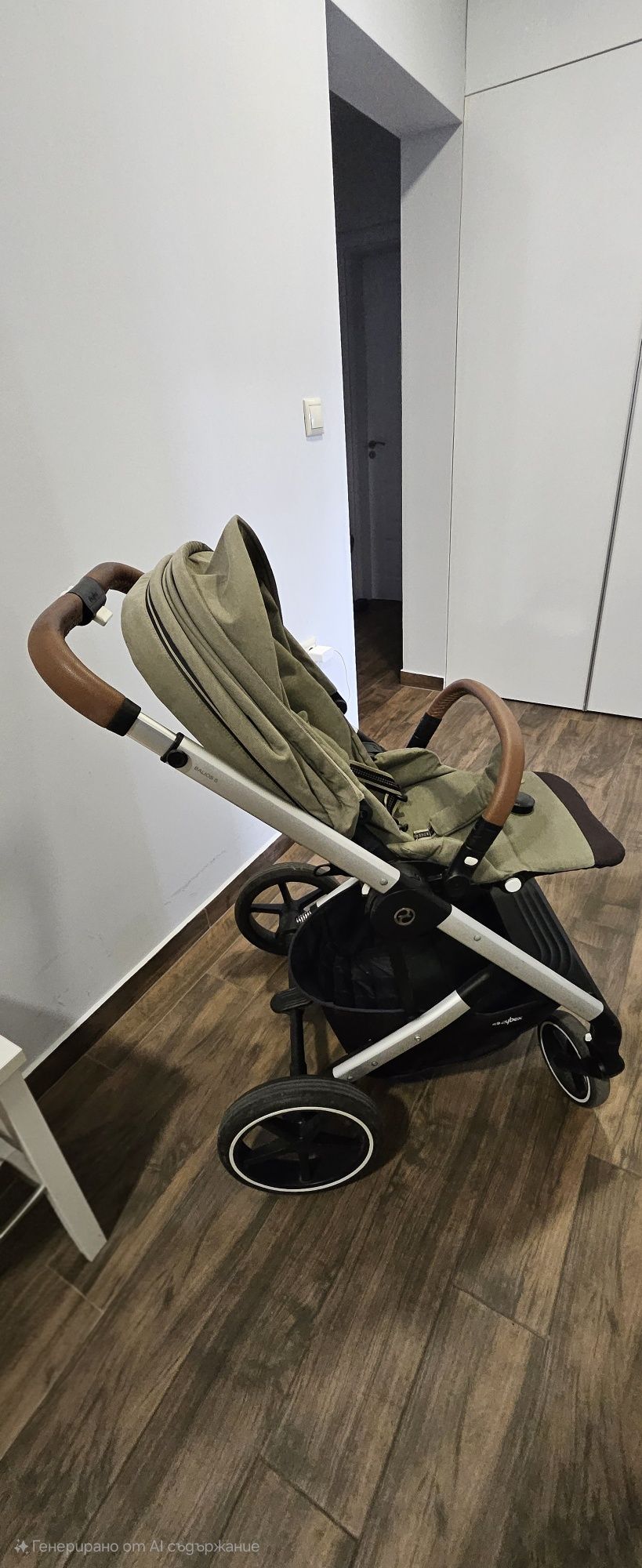 Количка Cybex Balios S Lux - летен и зимен (за новородено) кош