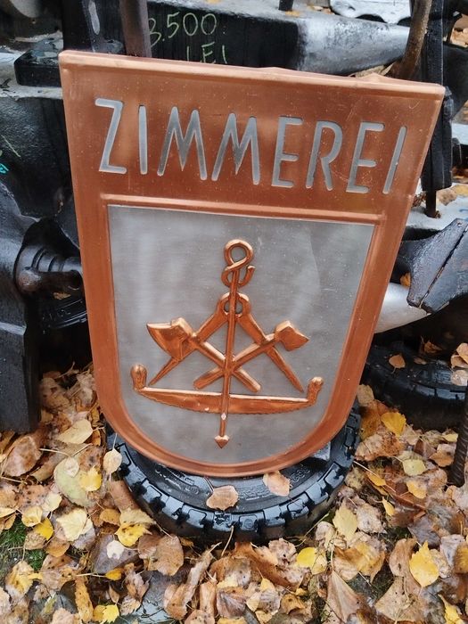 Tablou pancarta atelier dulgherie