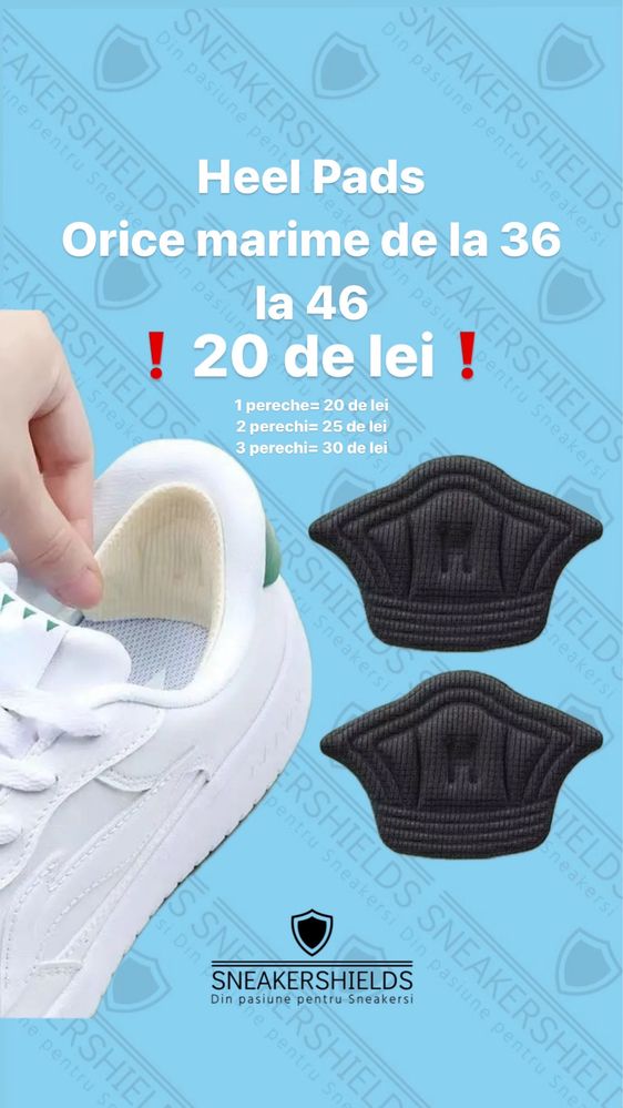 Heel Pads( pernute pt calcai)