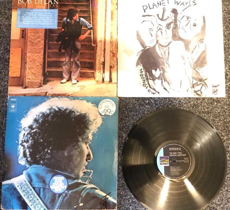 Colectie disc vinyl 12 buc. rocK-heavy metal