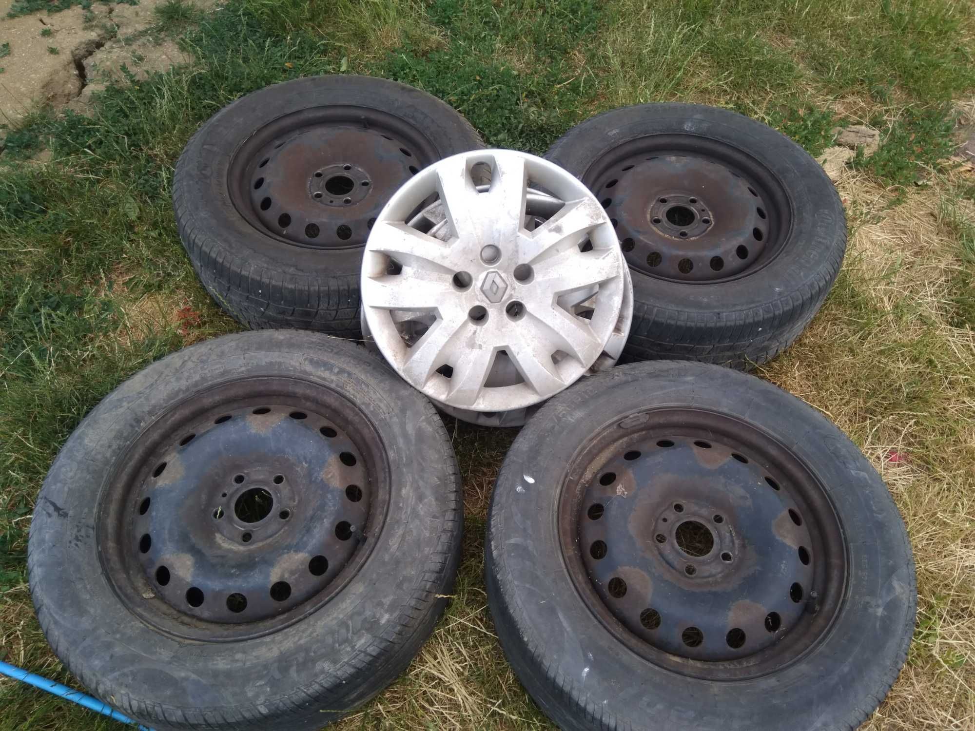 Vand set jante cu cauciucuri RENAULT pe 16 inchi