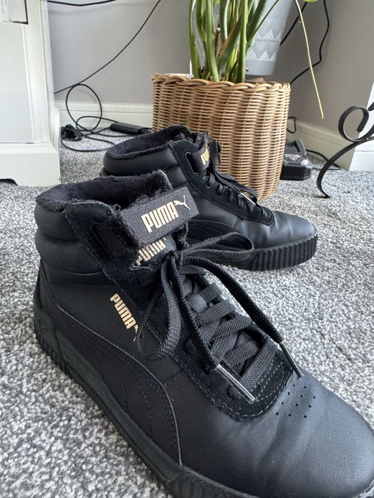 Puma Carina Mid черни кецове