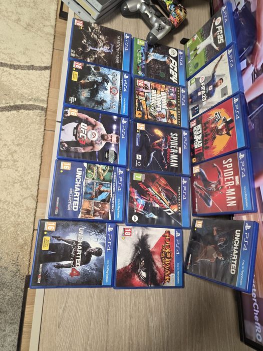 Consolă Sony PlayStation 4 PRO 1 TB PS4 PRO+ Controllere+Jocuri