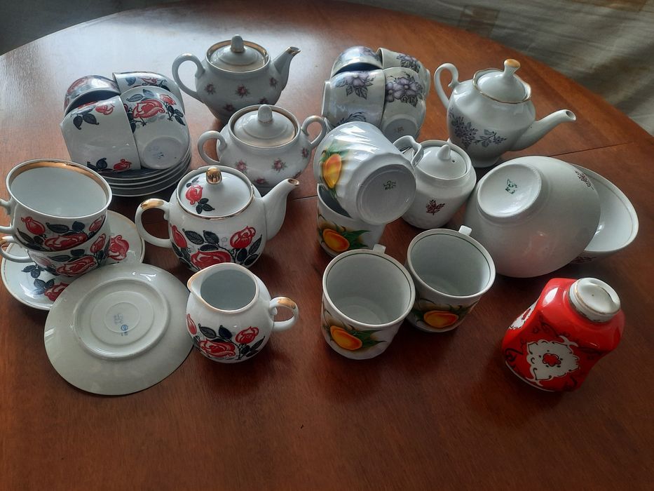 Чайные наборы,пиалы ,чайные пары.