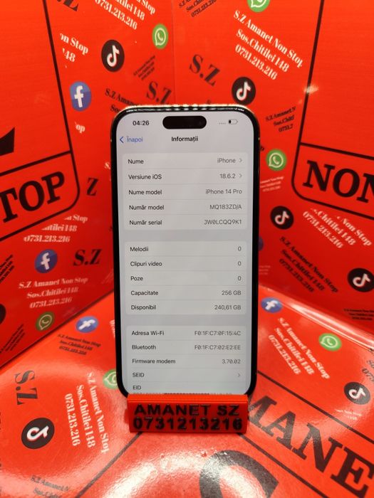 iPhone 14 Pro Amanet SZ Non Stop