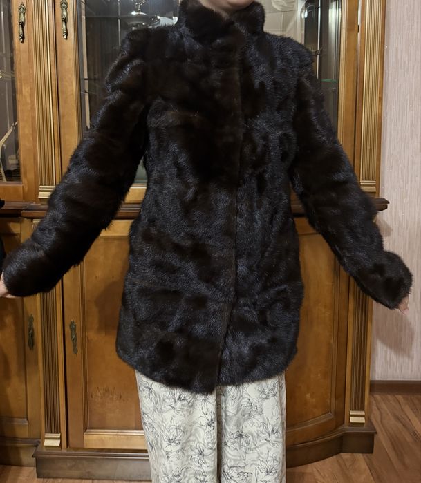 Норковая шуба,трансформер,в отличном состояний