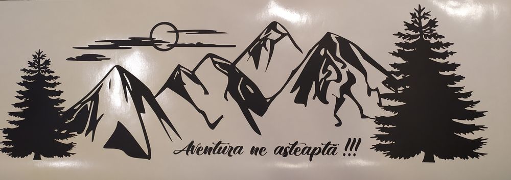 Sticker rulota/camper