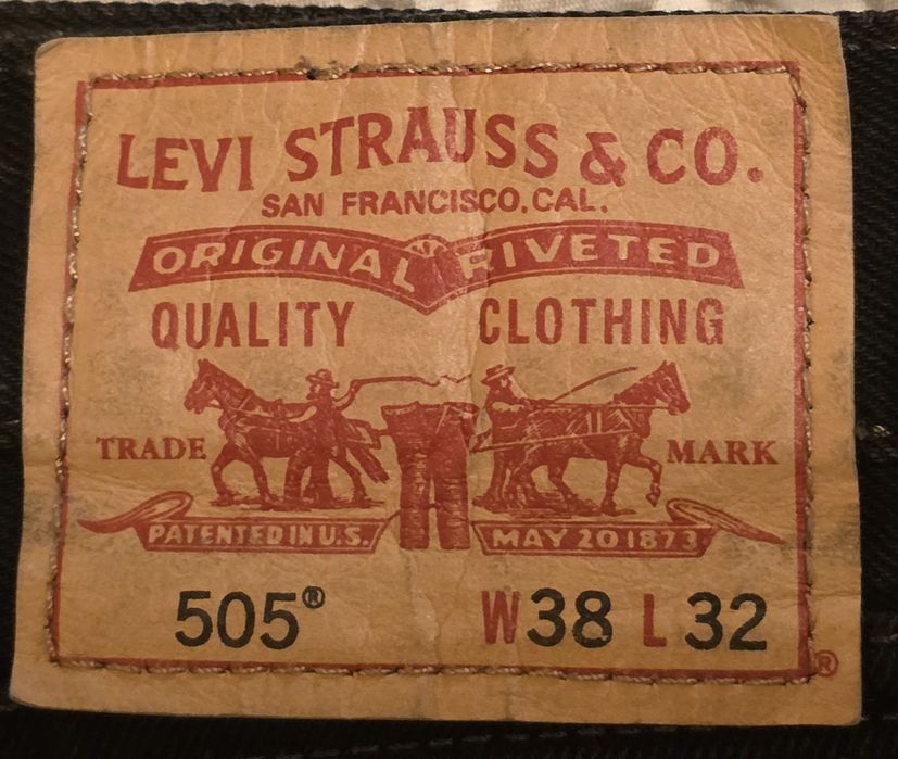 Оригинални дънки Levi"s 505 W38L32