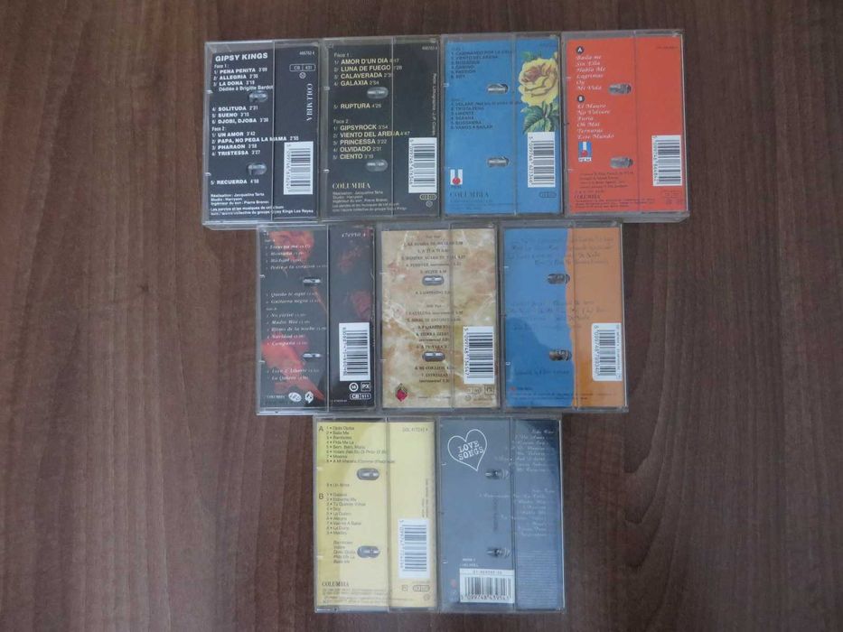 Casete audio originale cu artisti straini