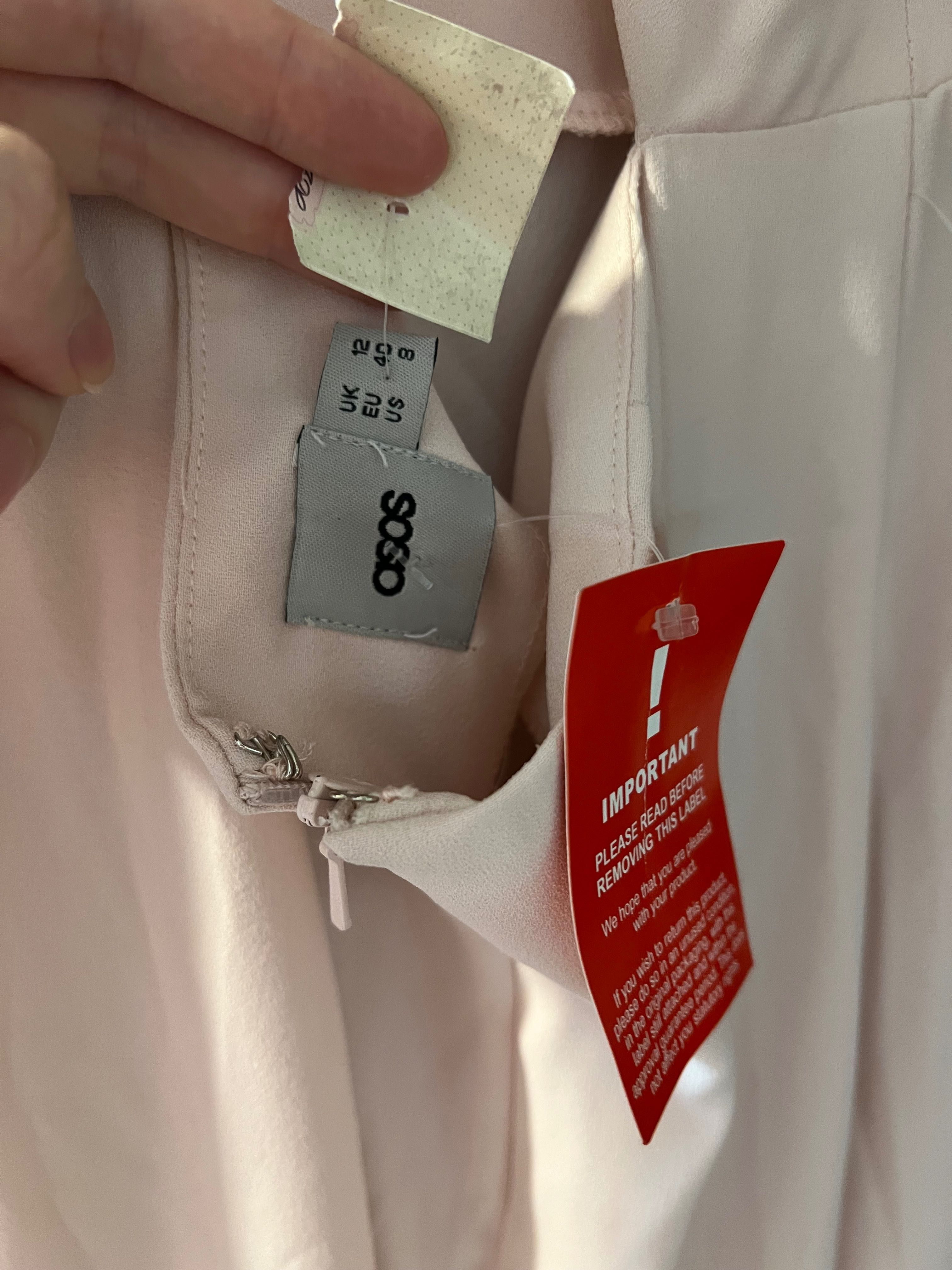 Rochie nouă Asos de ocazie roz pudră