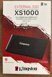 Vand 2tb ssd Kingston XS1000 extern USB-C 3.2 ca nou