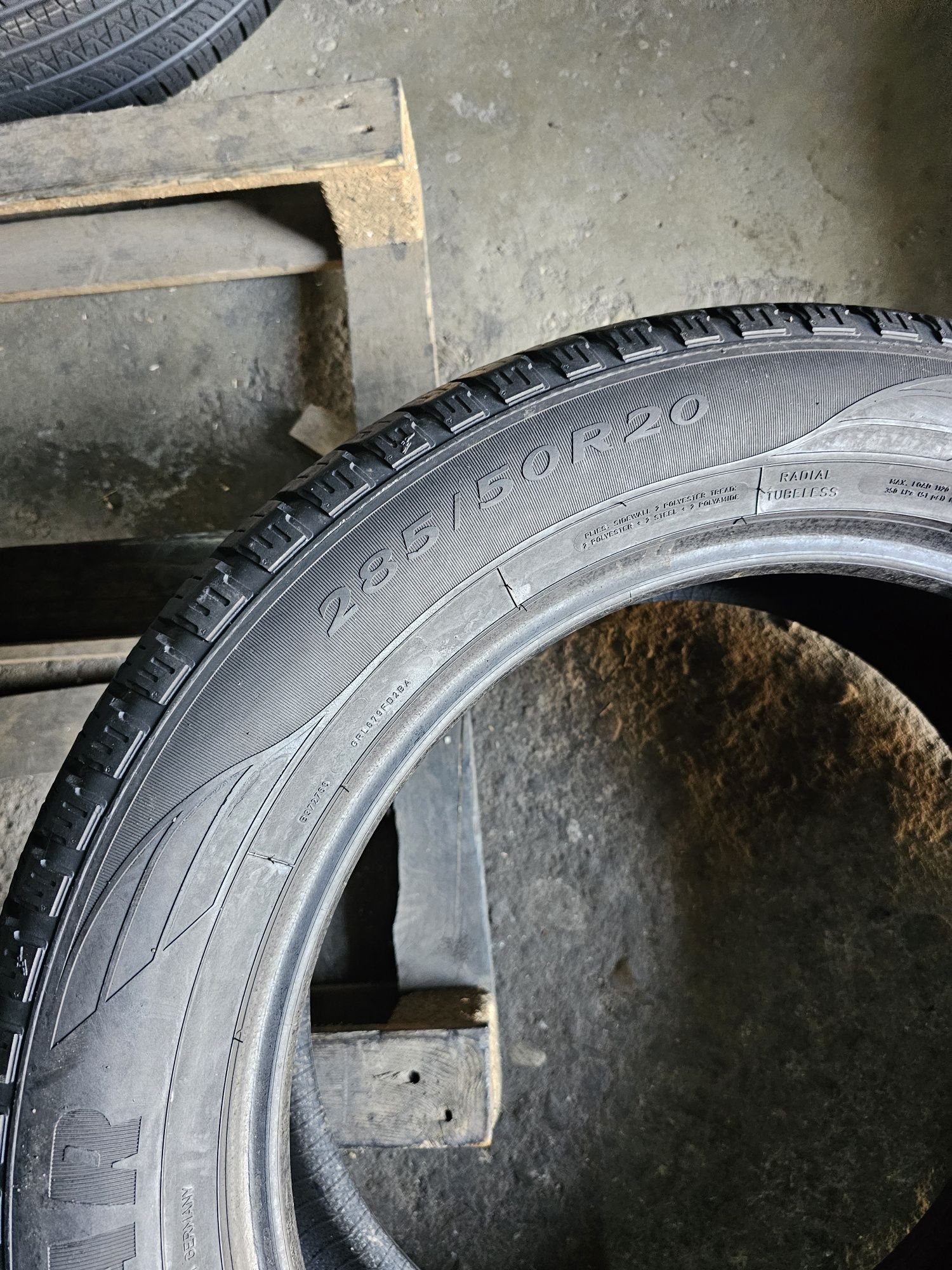 4 anvelope vara 285 50 20 Goodyear 6.1mm