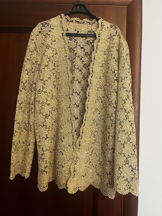 Кружевной кардиган