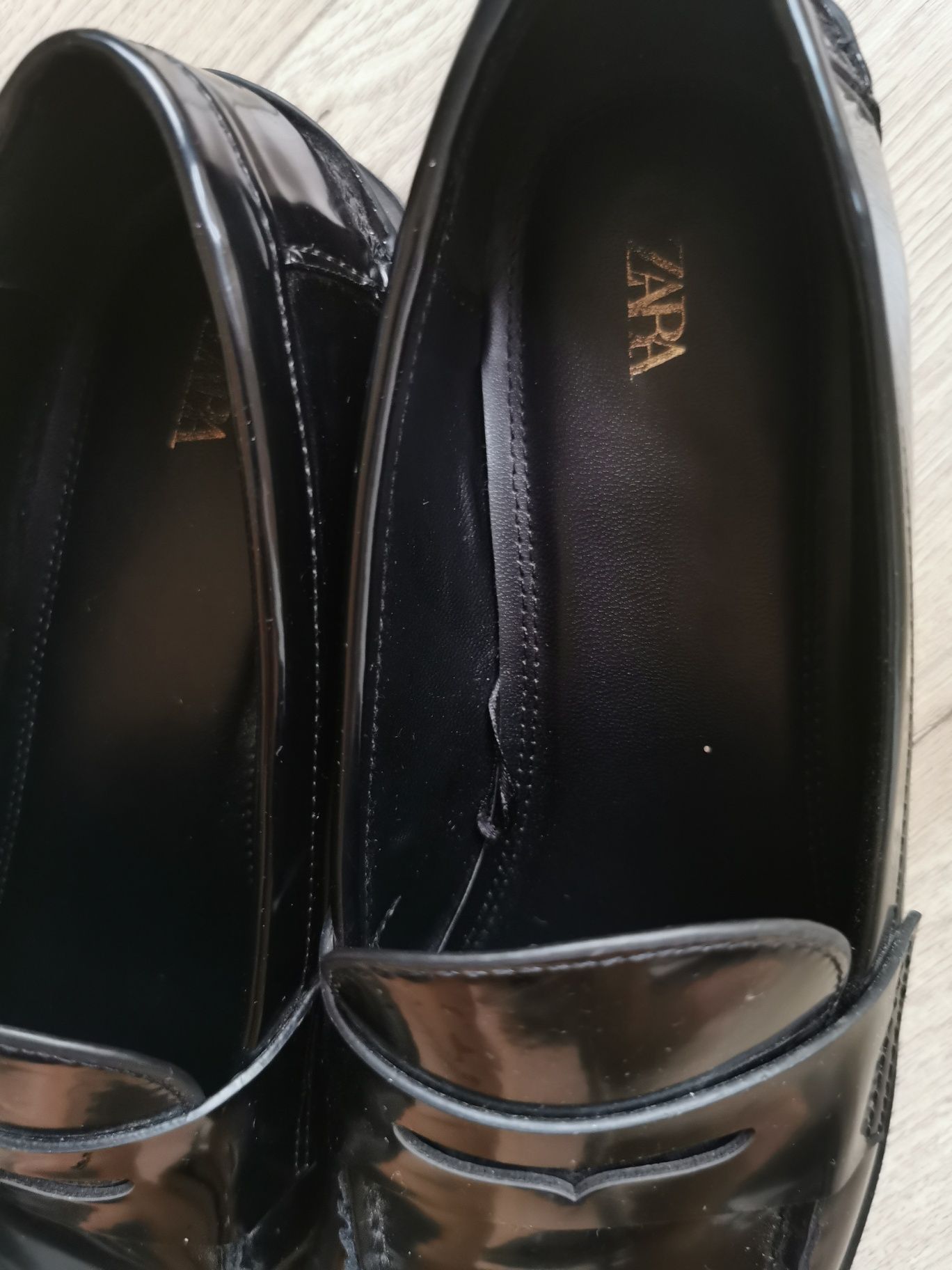 Mocasini/Loafers Zara negri