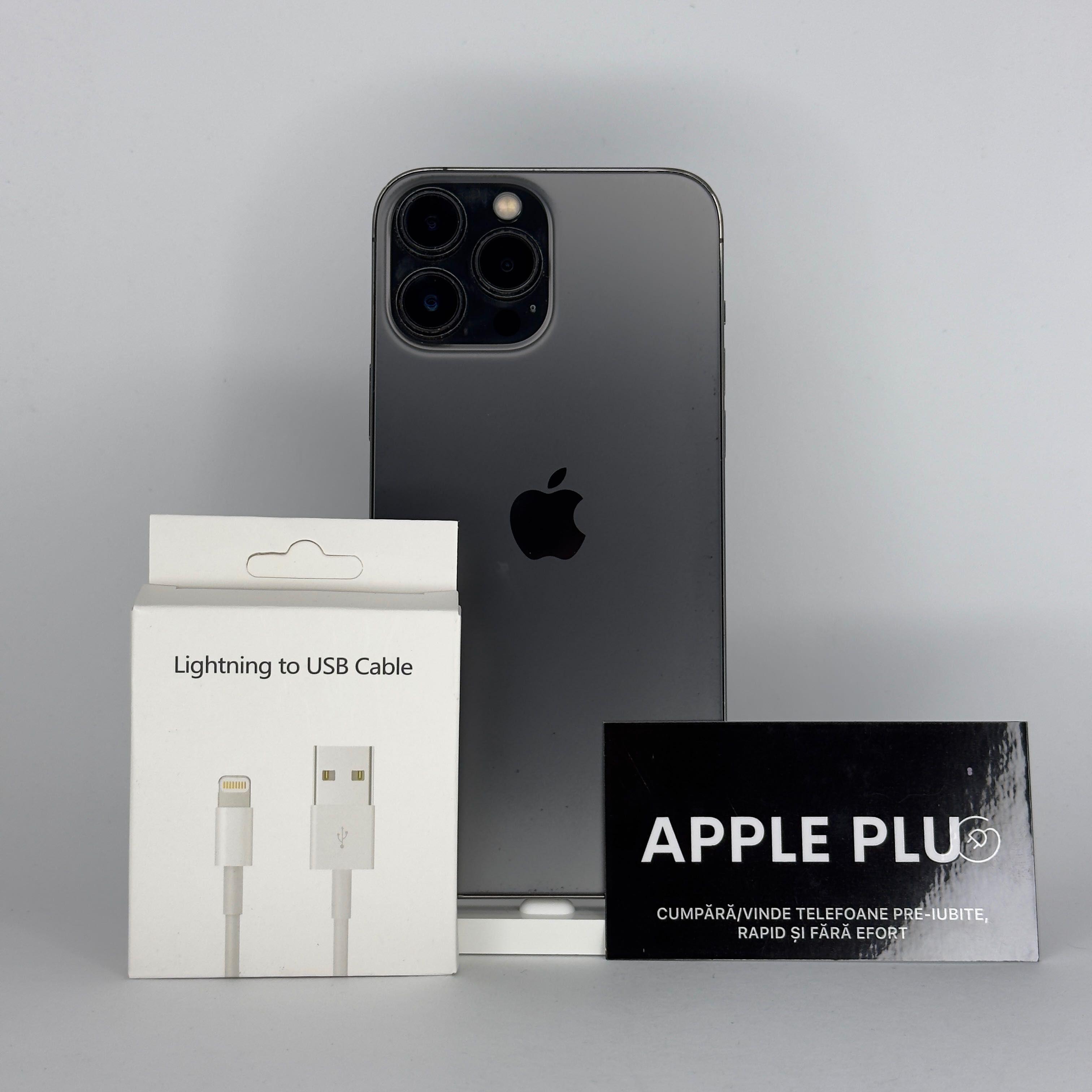 iPhone 13 Pro Max Ca Nou Graphite + 24 de Luni de Garanție/ Apple Plug