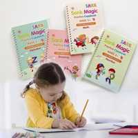 Sank ® Magic Practice Copybook KidBook - Set 4 Caiete caligrafice