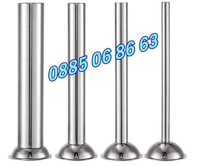 Електрическа пълначка за кайма 15 л с педал, пълначка за месо 15 литра