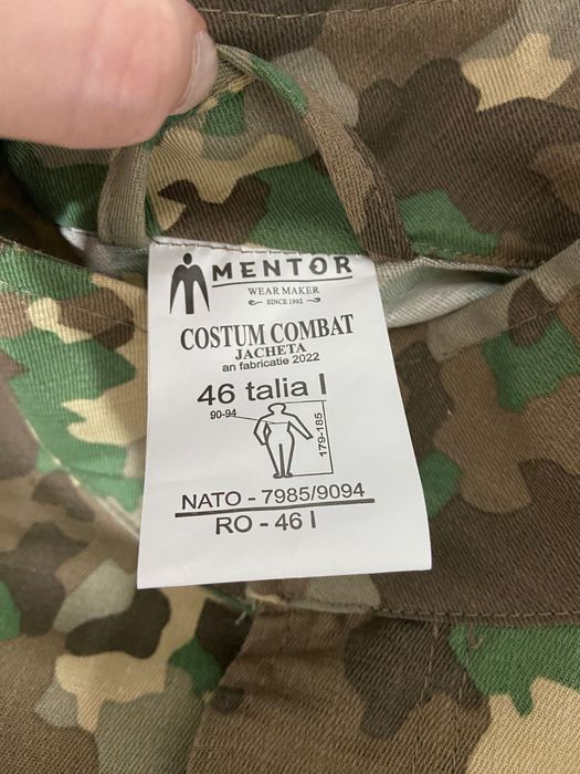 Set haine camuflaj armata