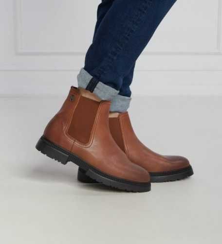 Ghete chelsea 42 42.5 premium Tommy Hilfiger NOI piele naturala moale