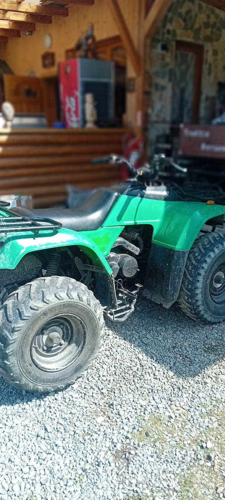 Vând kawasaki KLF300 4x4