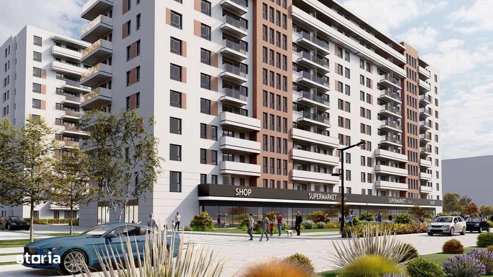 PROIECT NOU- 2 CAMERE pret promotional- la bulervard-Valea Larga 84