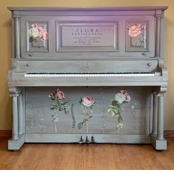 Пианино рестоврация покраска Арт