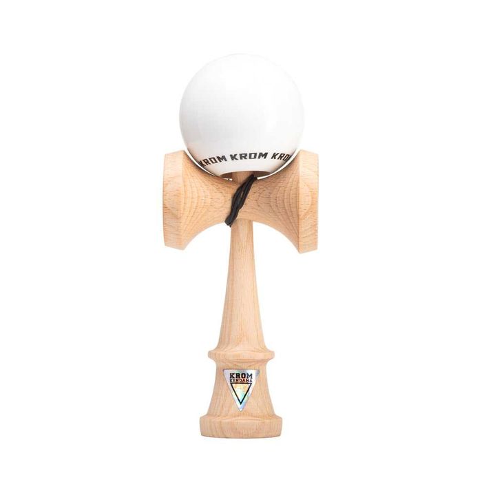 Kendama krom pop albă (mai multe informații în descriere) [cumpărată]