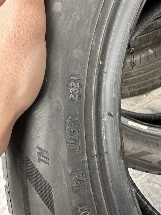 Cauciucuri 215/55/17 pirelli p7 dot 2022 seal inside vara