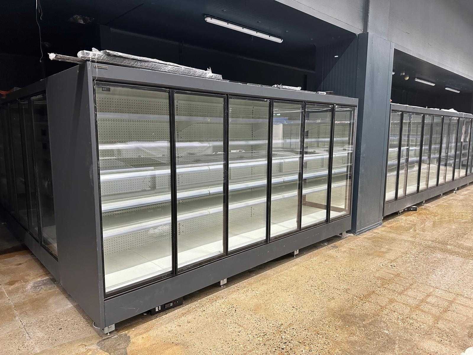Vitrina verticala refrigerare COOLES - fara agregat/6 usi - 375 cm/NOU