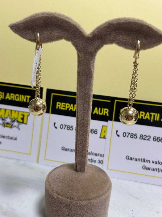 cercei aur 4.38gr 14k (m2) staramanet