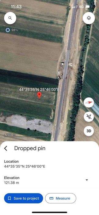 Teren de vanzare DN7 Tartasesti-Brezoaele