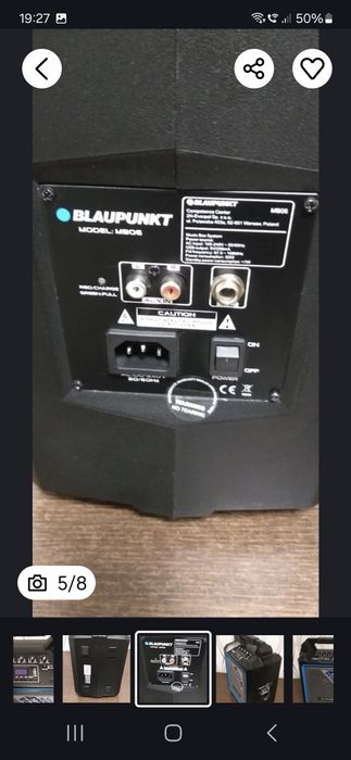 Vand boxa Blaupunkt